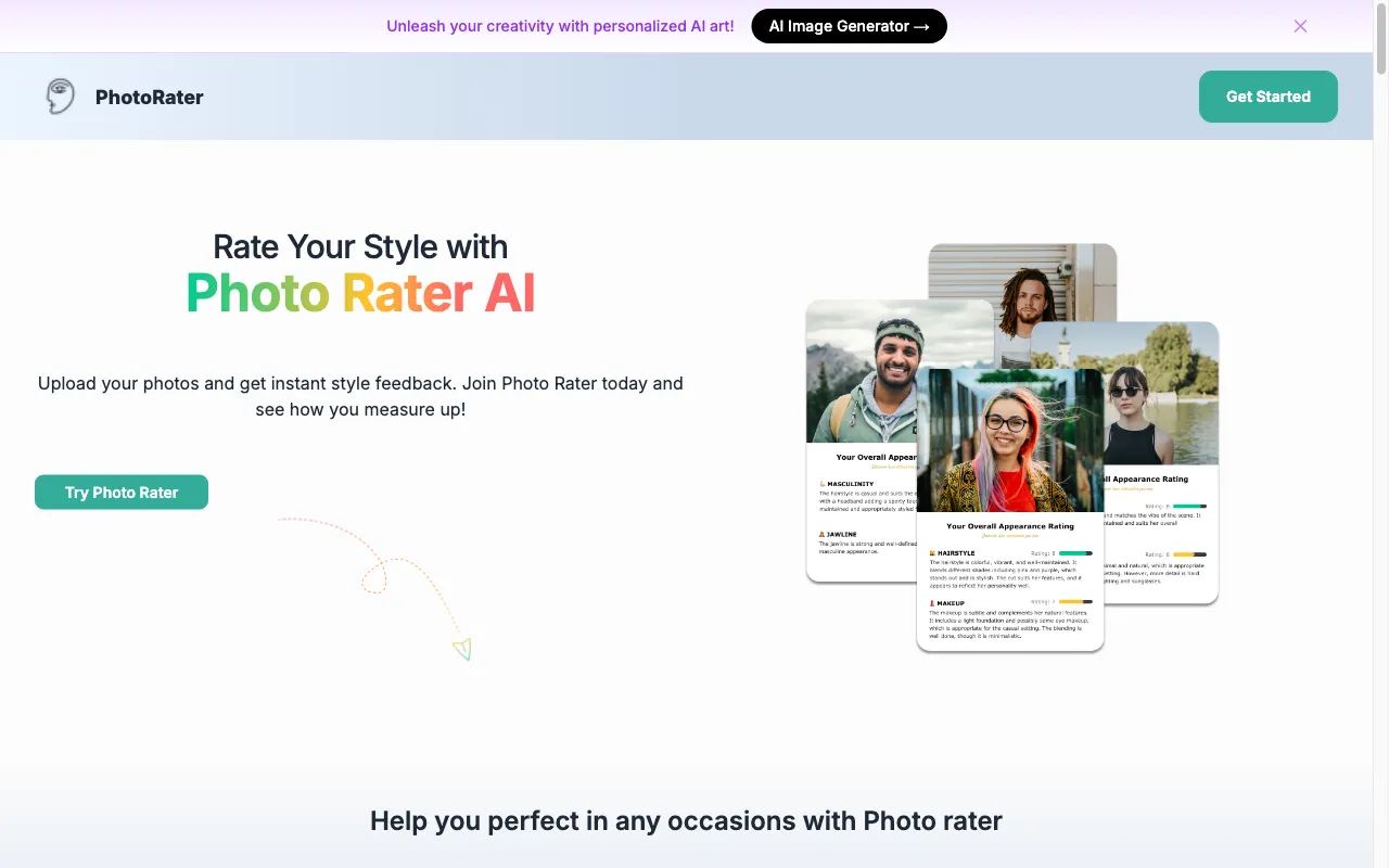 PhotoRater — preview screenshot