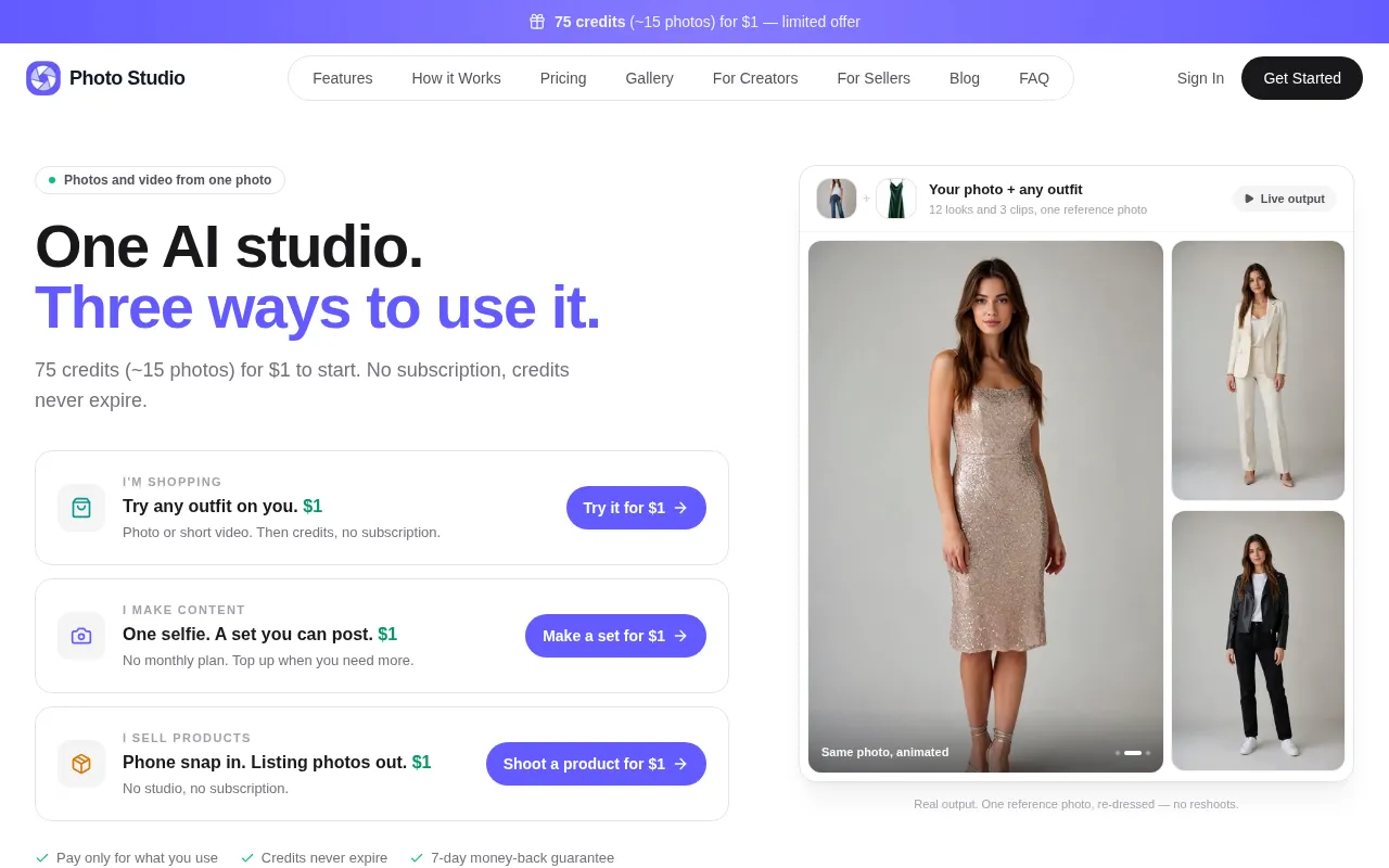 PhotoStudioGen — preview screenshot
