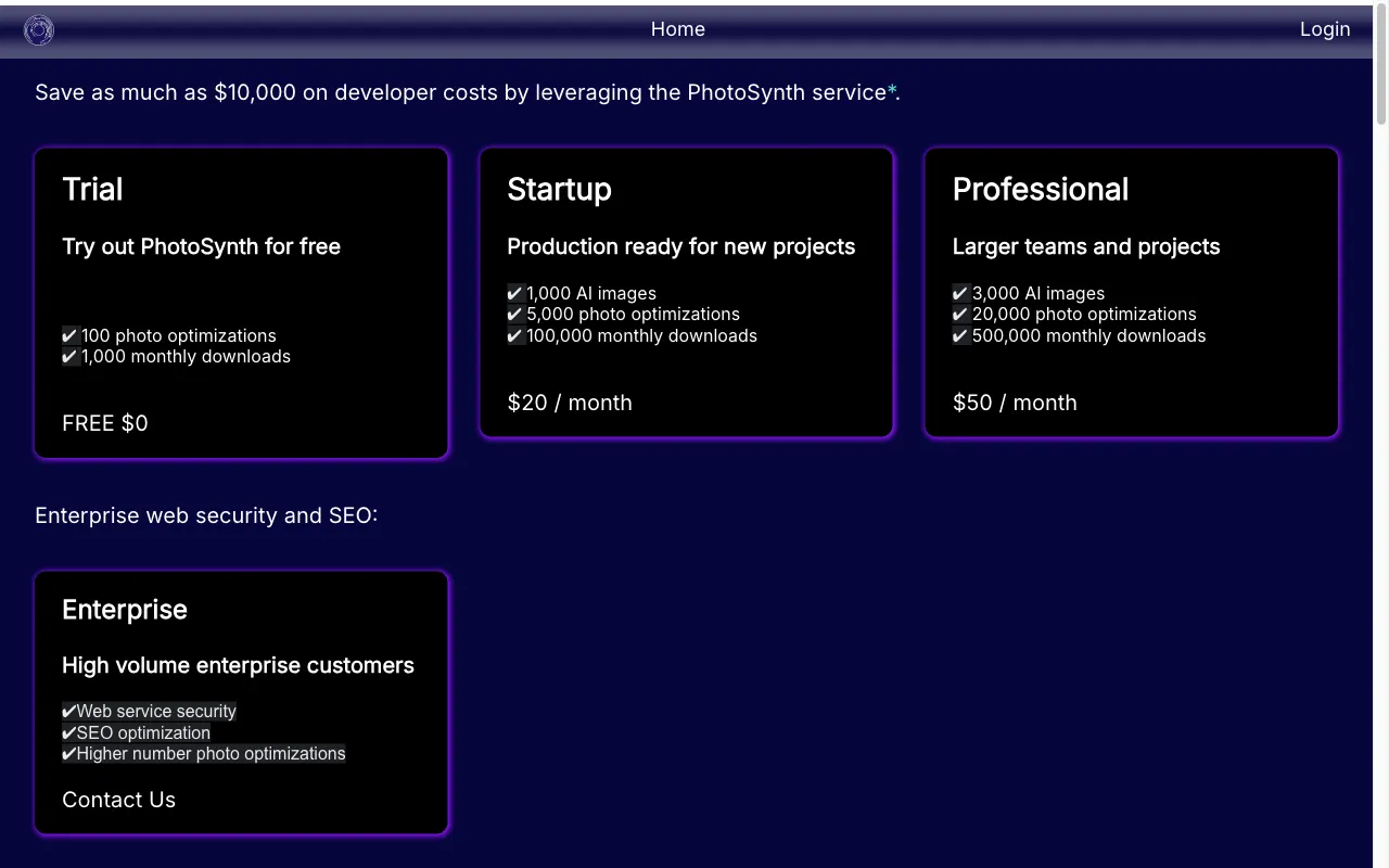 Temperal — pricing page