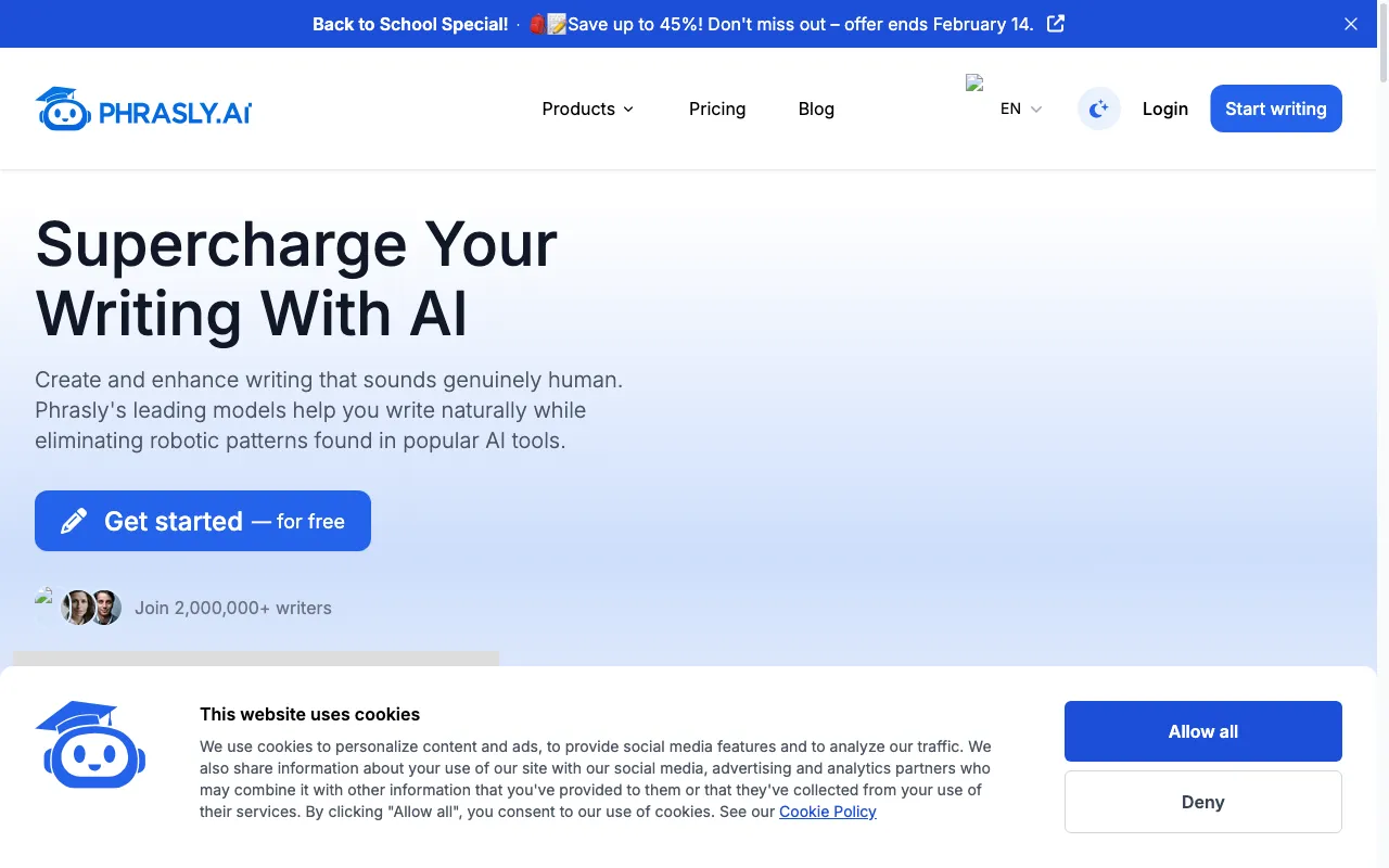 Phrasly — preview screenshot