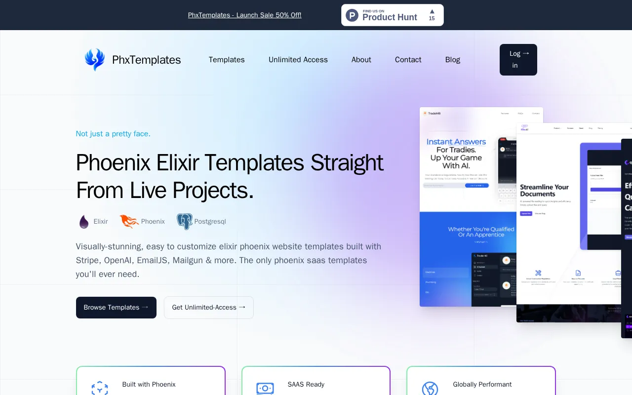 PhxTemplates — preview screenshot