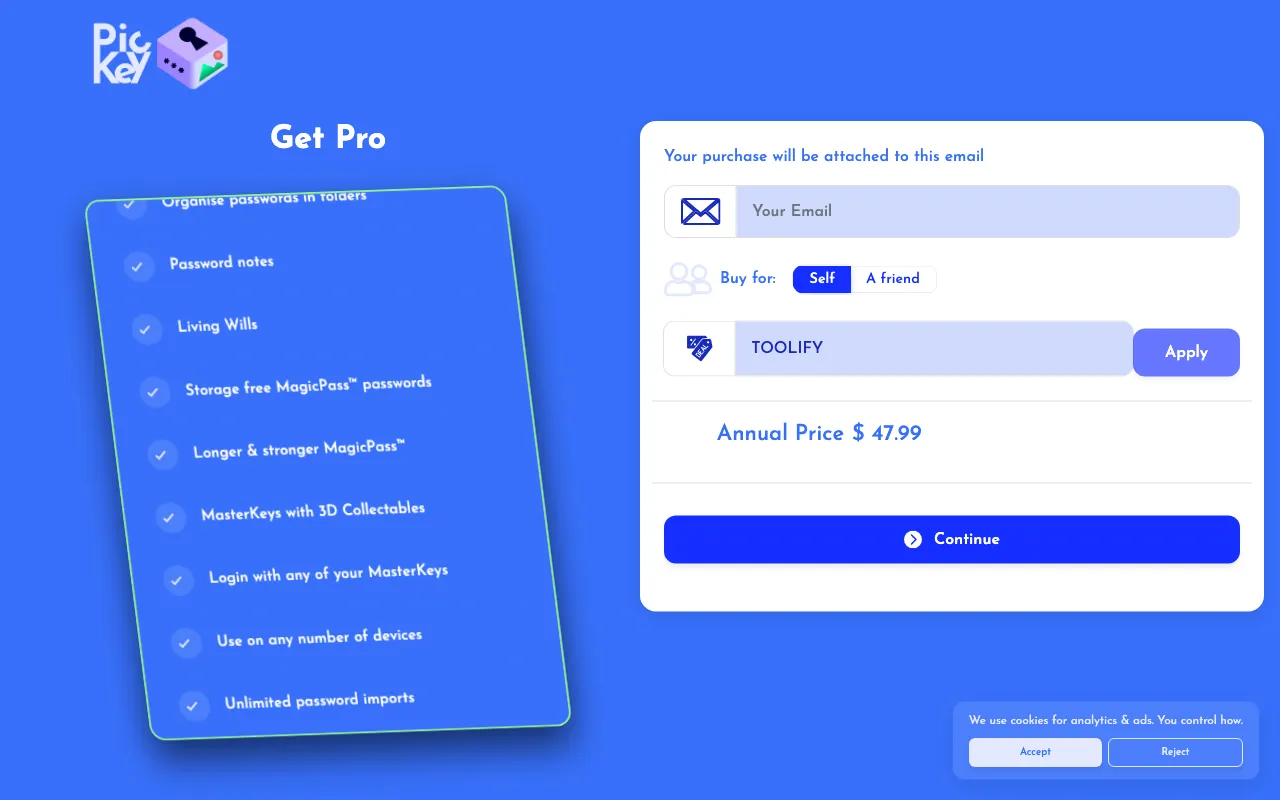 PicKey ai — preview screenshot