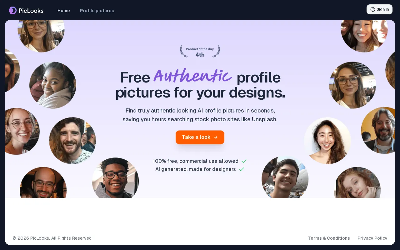 PicLooks Avatars — preview screenshot