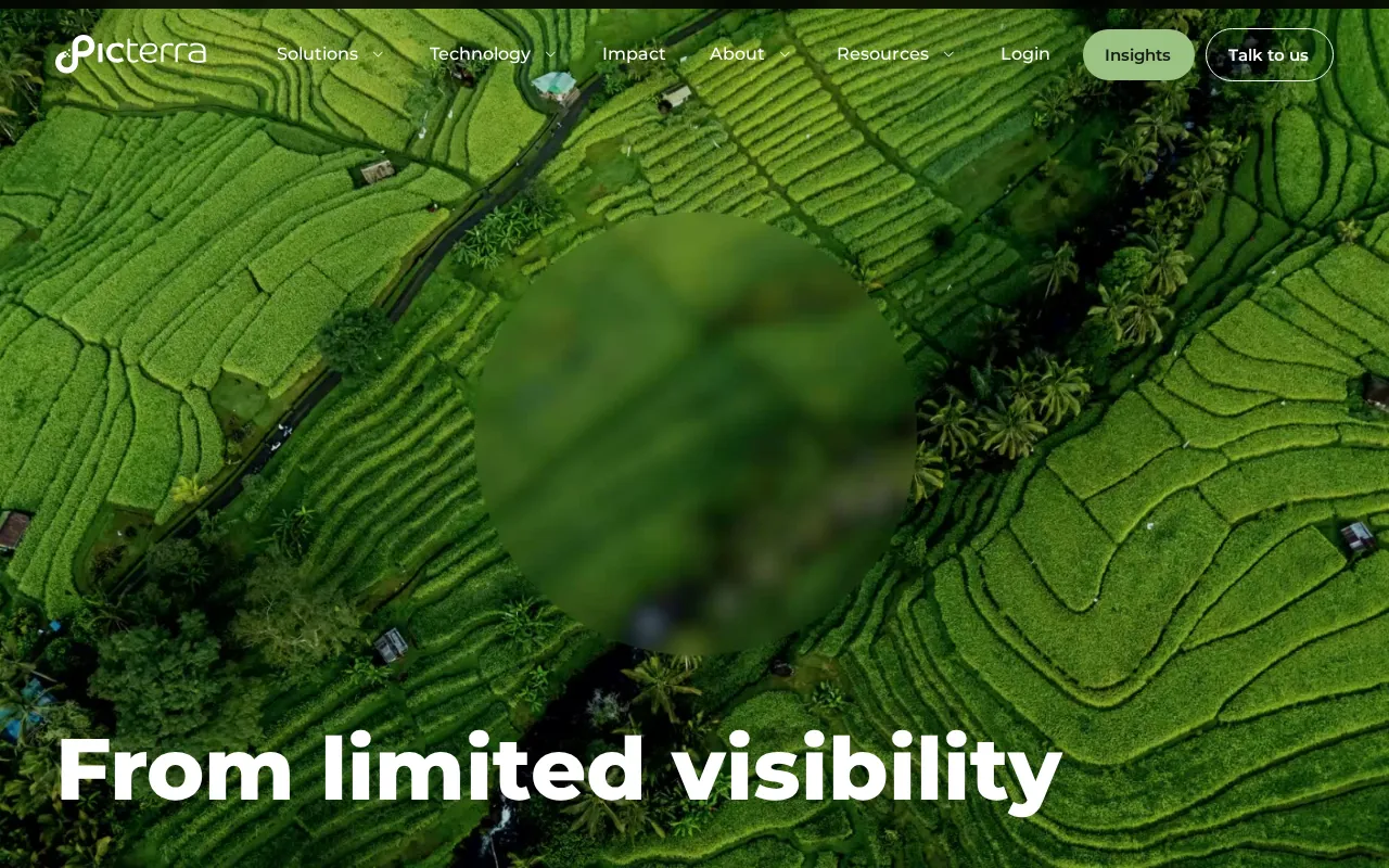 Picterra — preview screenshot