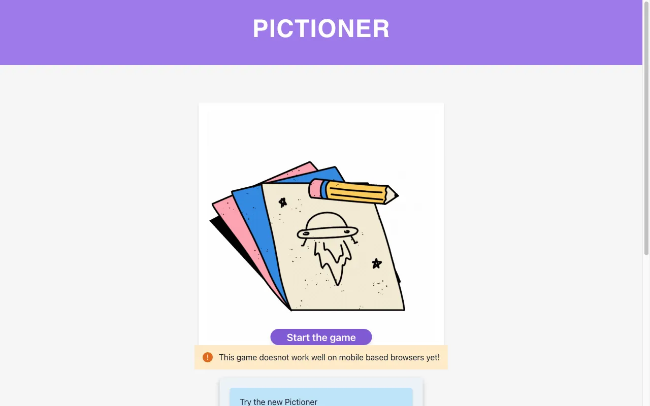 Pictioner — preview screenshot