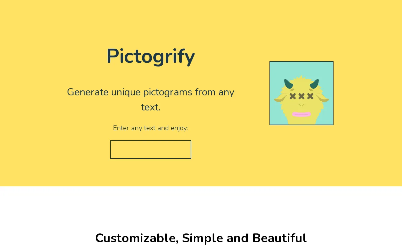 Pictogrify — preview screenshot