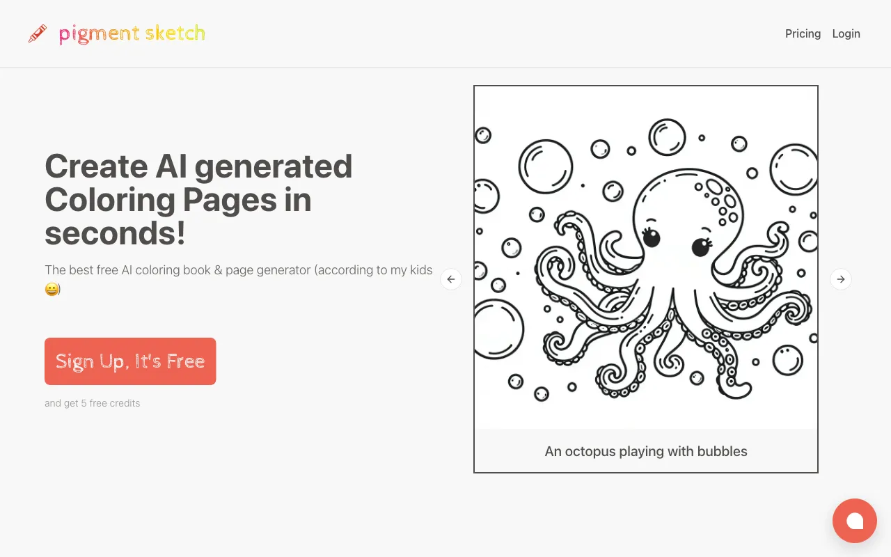Pigment Sketch — preview screenshot