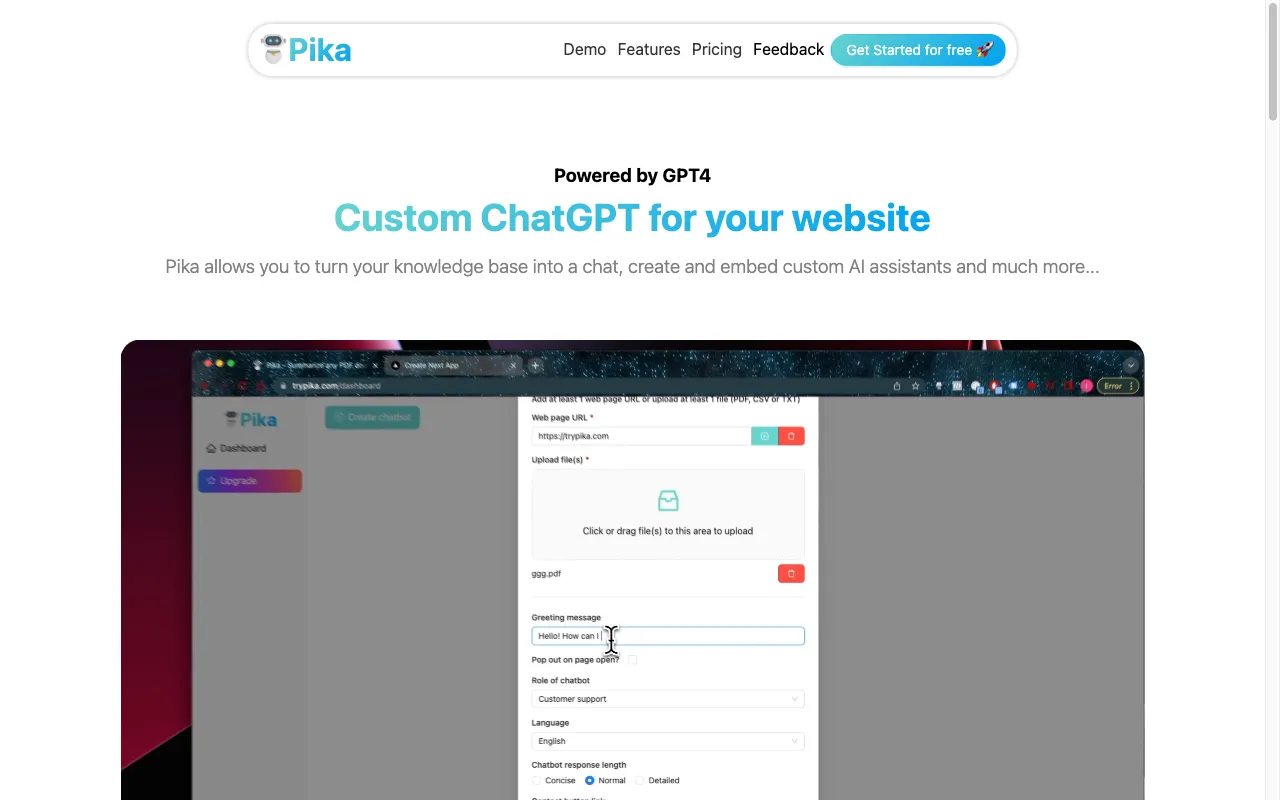 Pika — preview screenshot