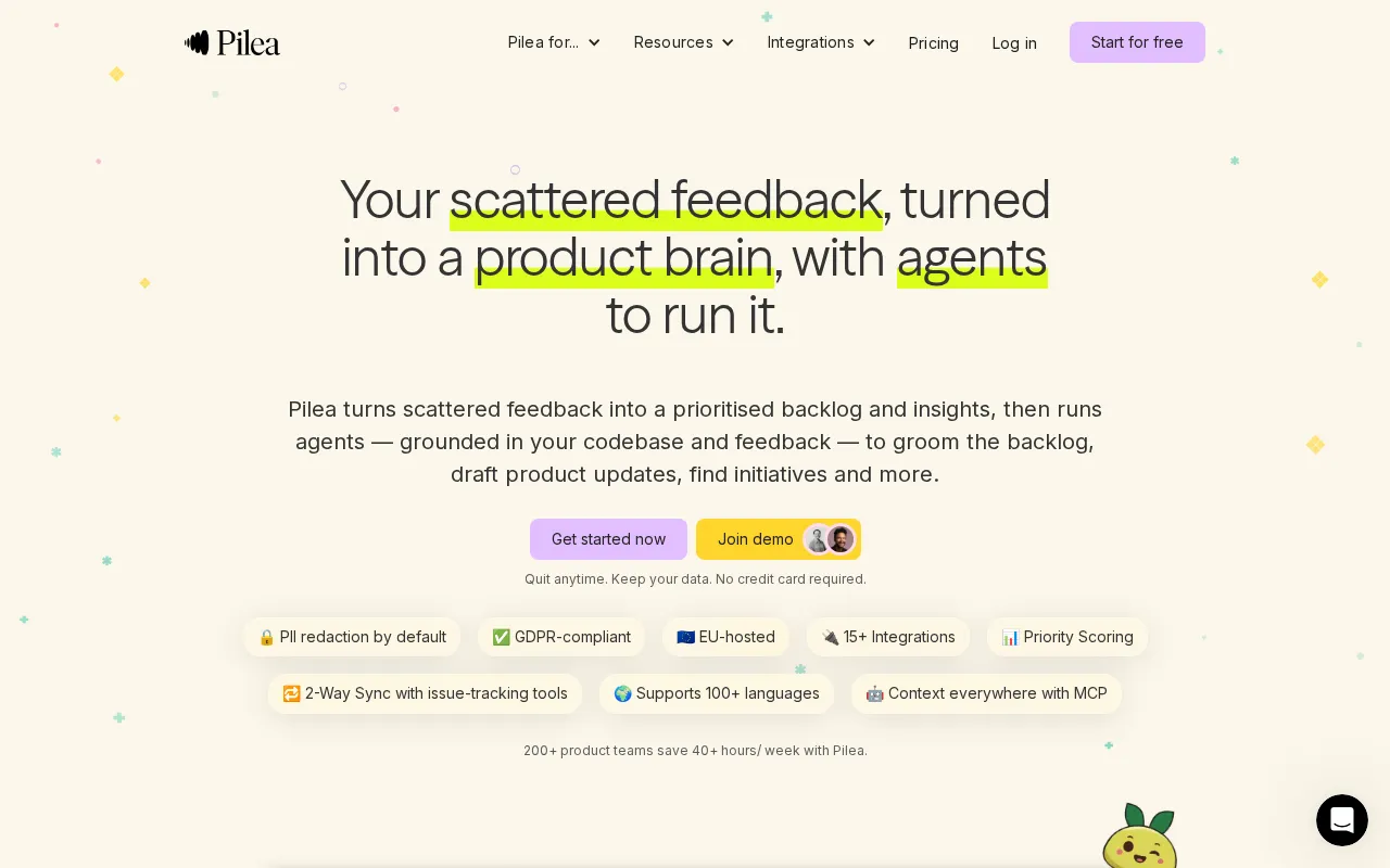 Pilea AI — preview screenshot