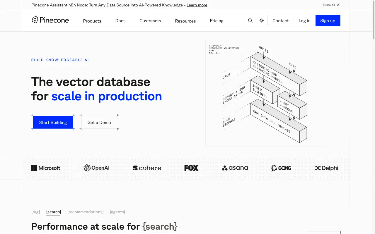 Pinecone — preview screenshot