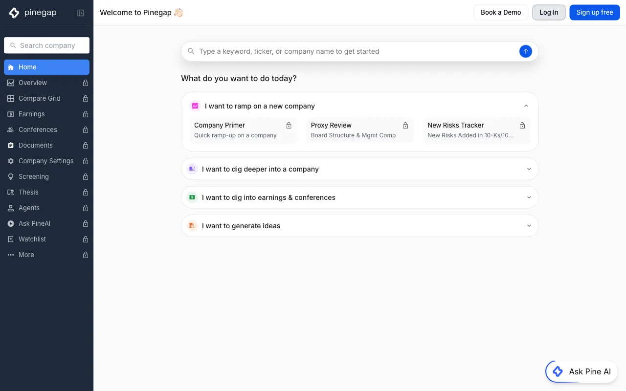 PineGap — preview screenshot