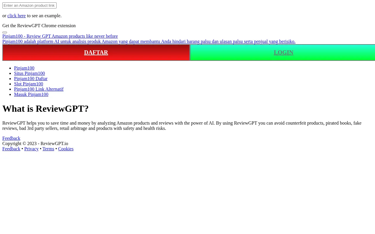 Pinjam100 — preview screenshot