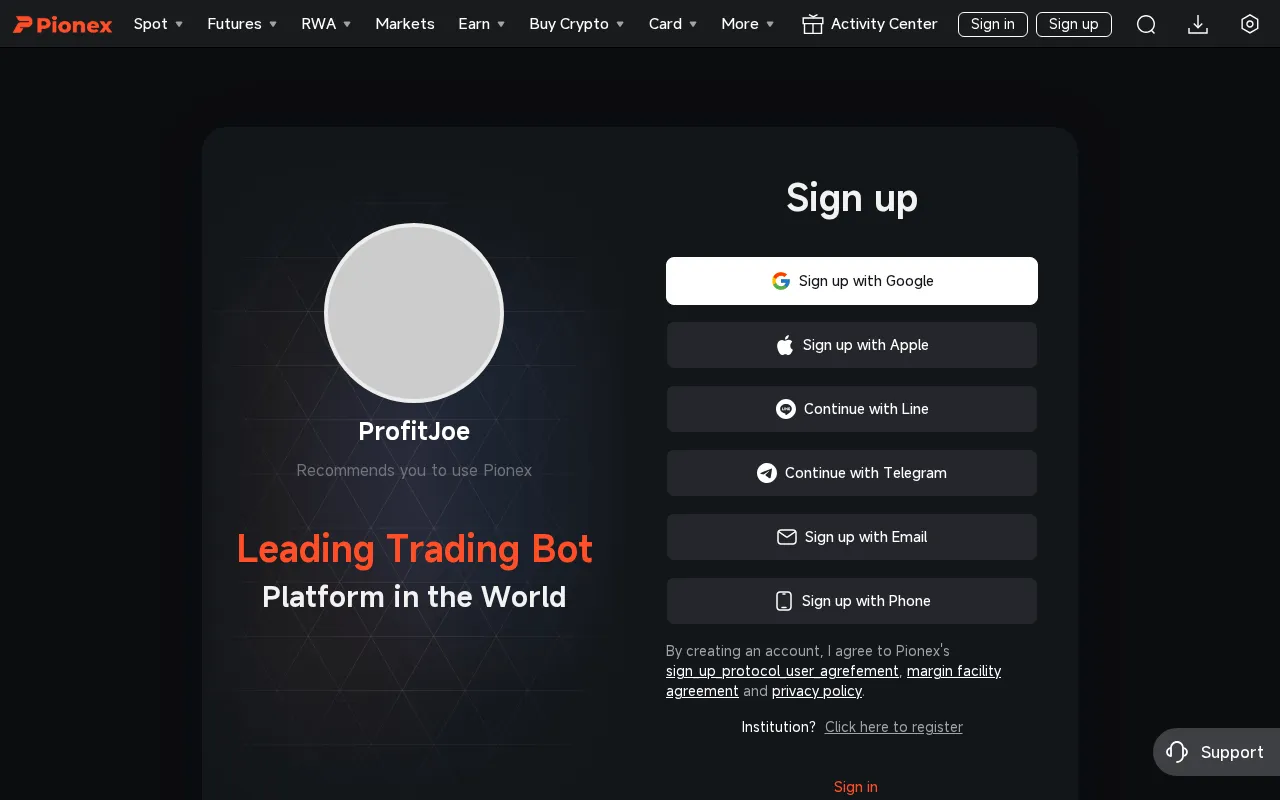 PionexGPT — preview screenshot