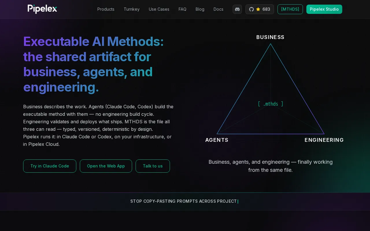 Pipelex — preview screenshot