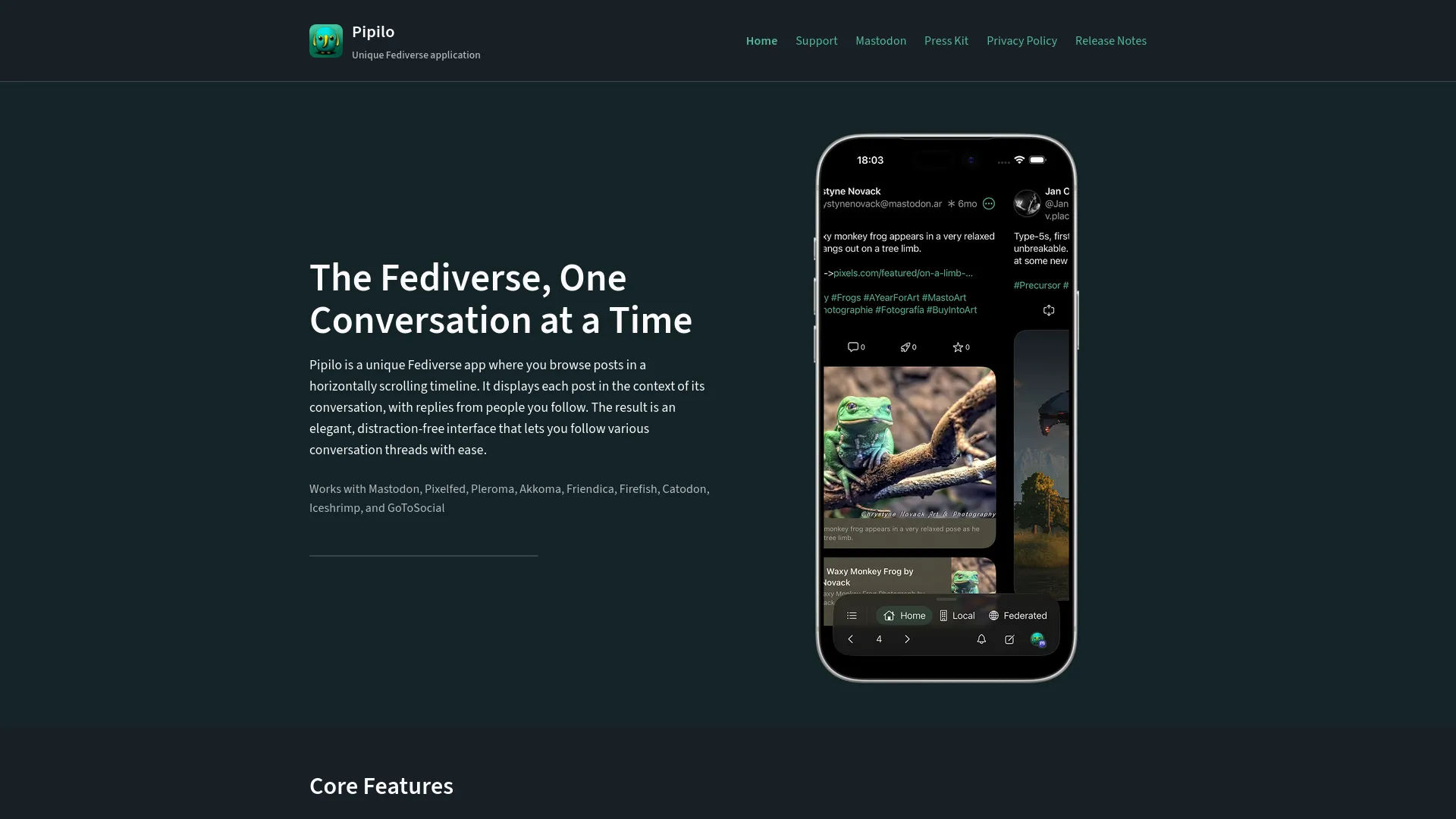 Pipilo — preview screenshot