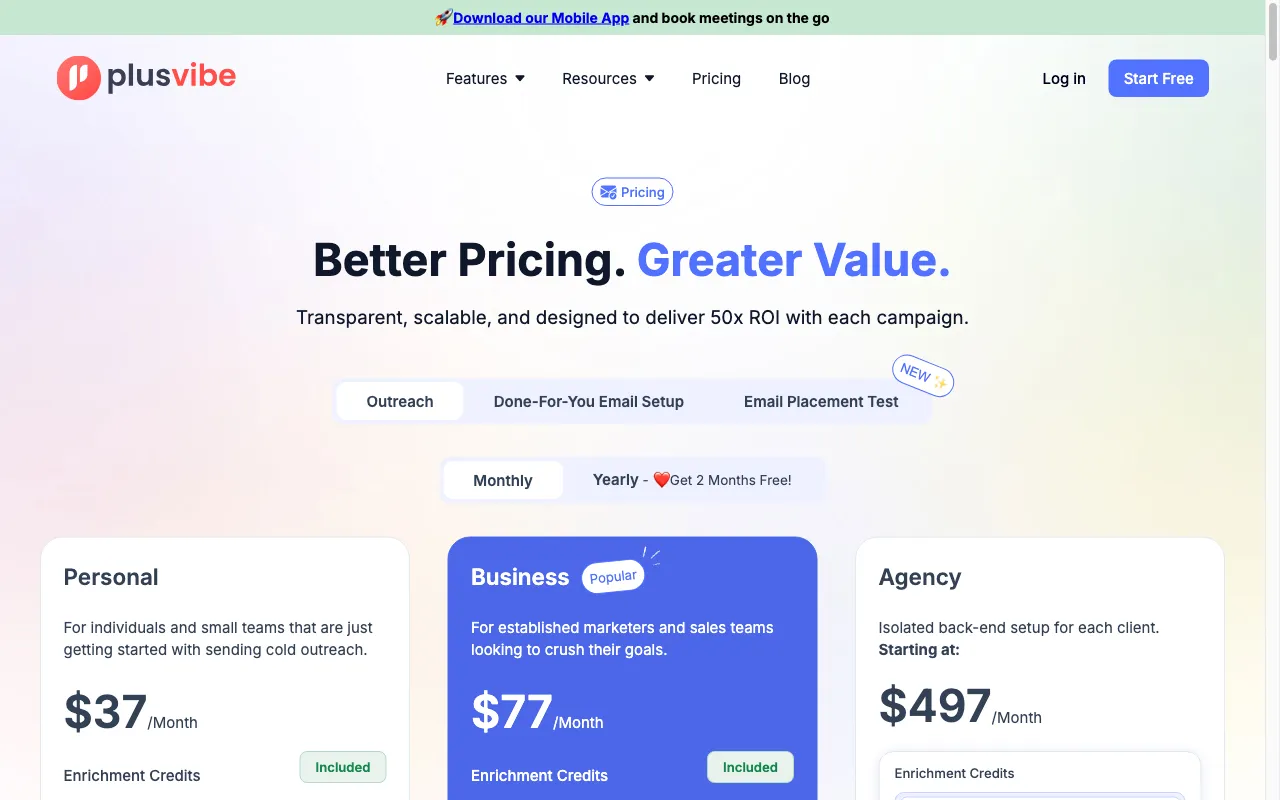 Pipl.ai — pricing page