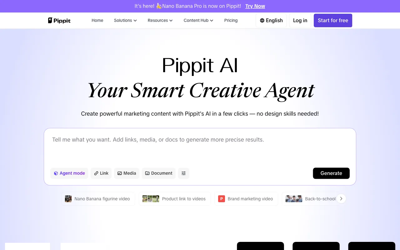 Pippit AI — preview screenshot
