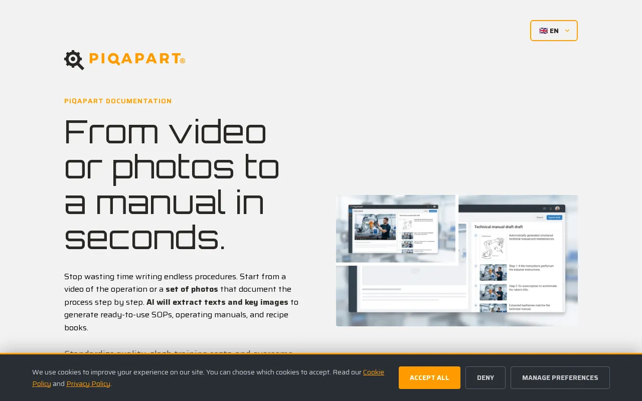 PIQAPART — preview screenshot