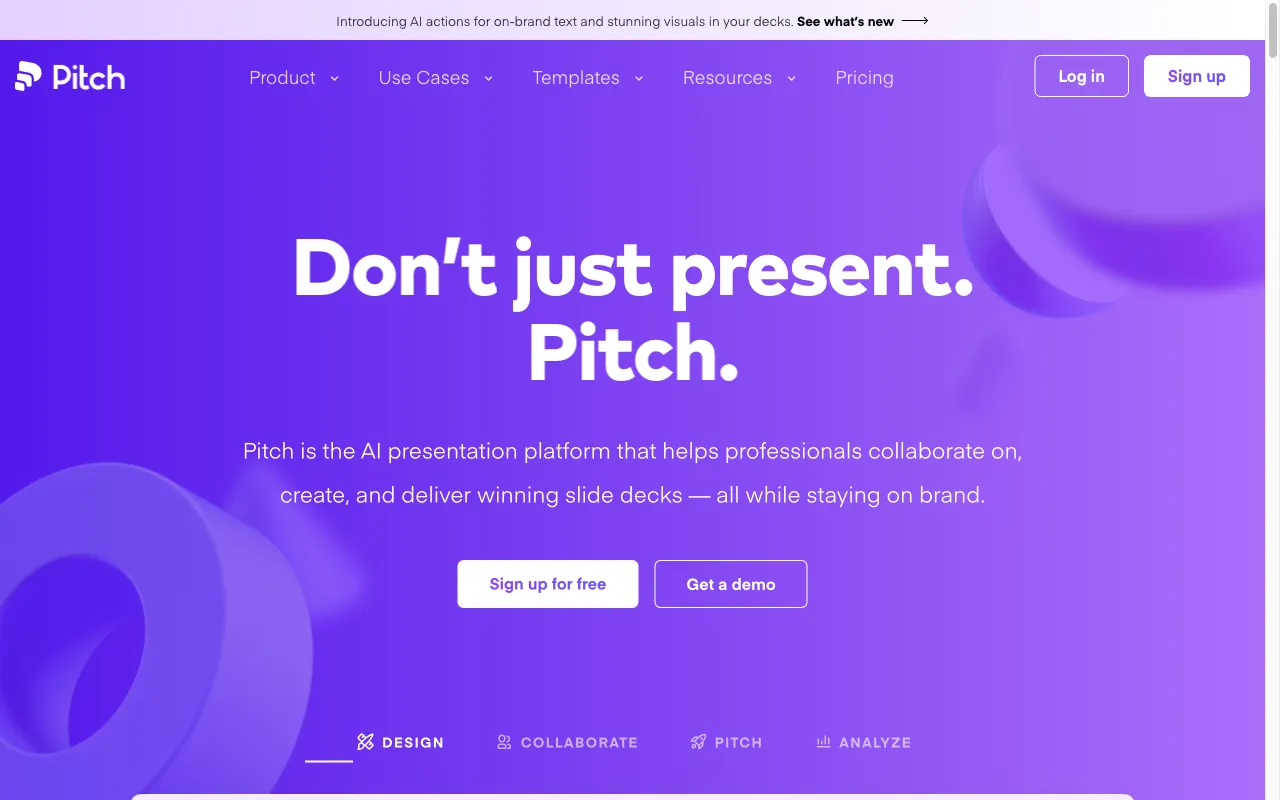 Pitch — preview screenshot