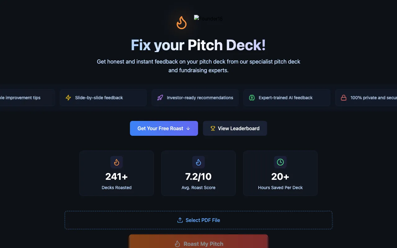 Pitch Roasters — preview screenshot
