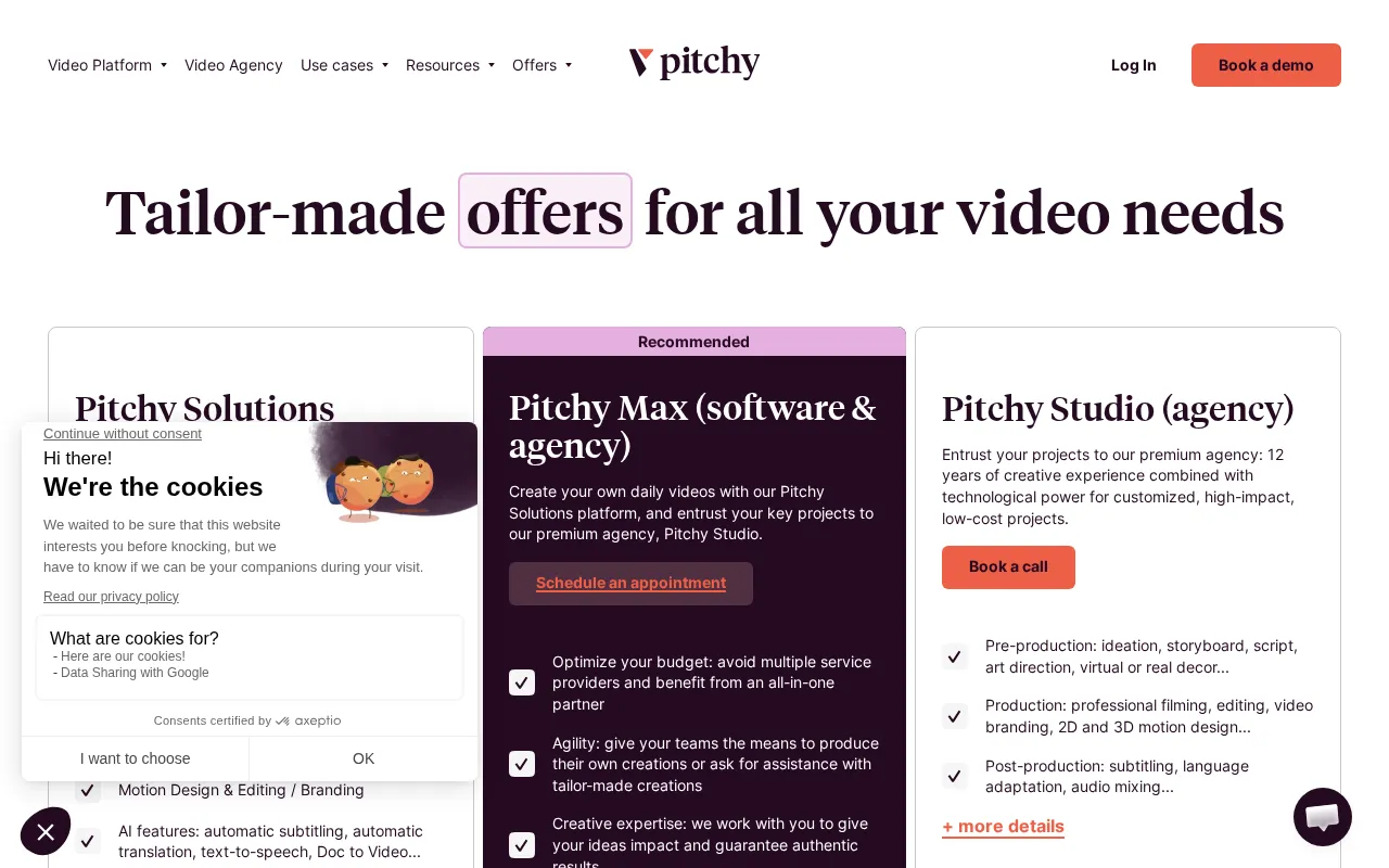 Pitchy — pricing page