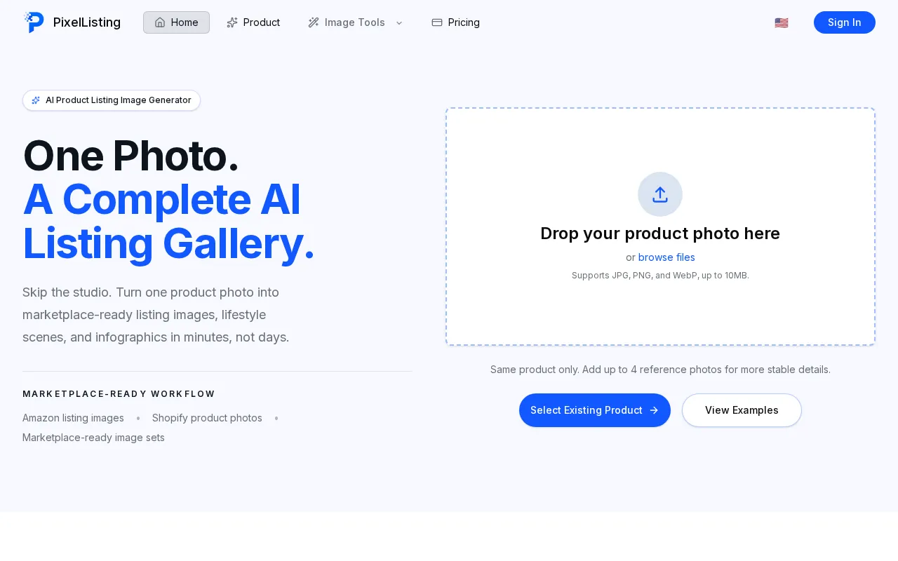 PixelListing — preview screenshot