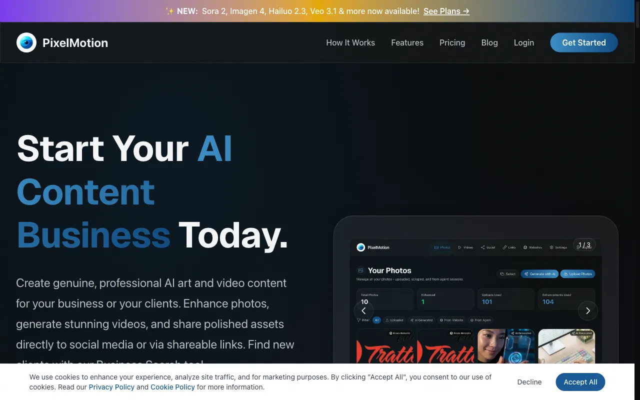 PixelMotion — preview screenshot
