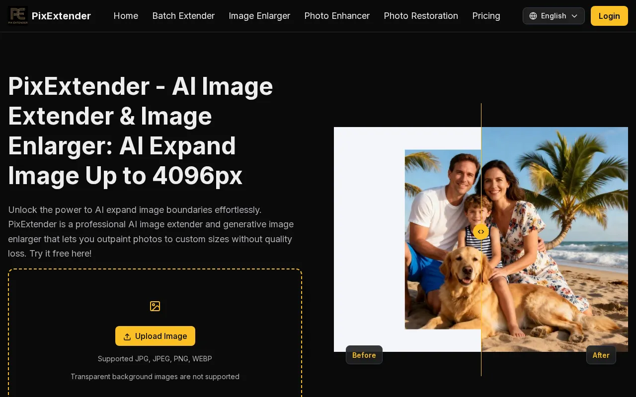 PixExtender — preview screenshot
