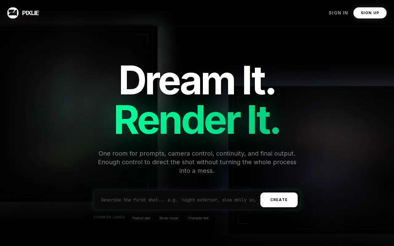 Pixlie — preview screenshot