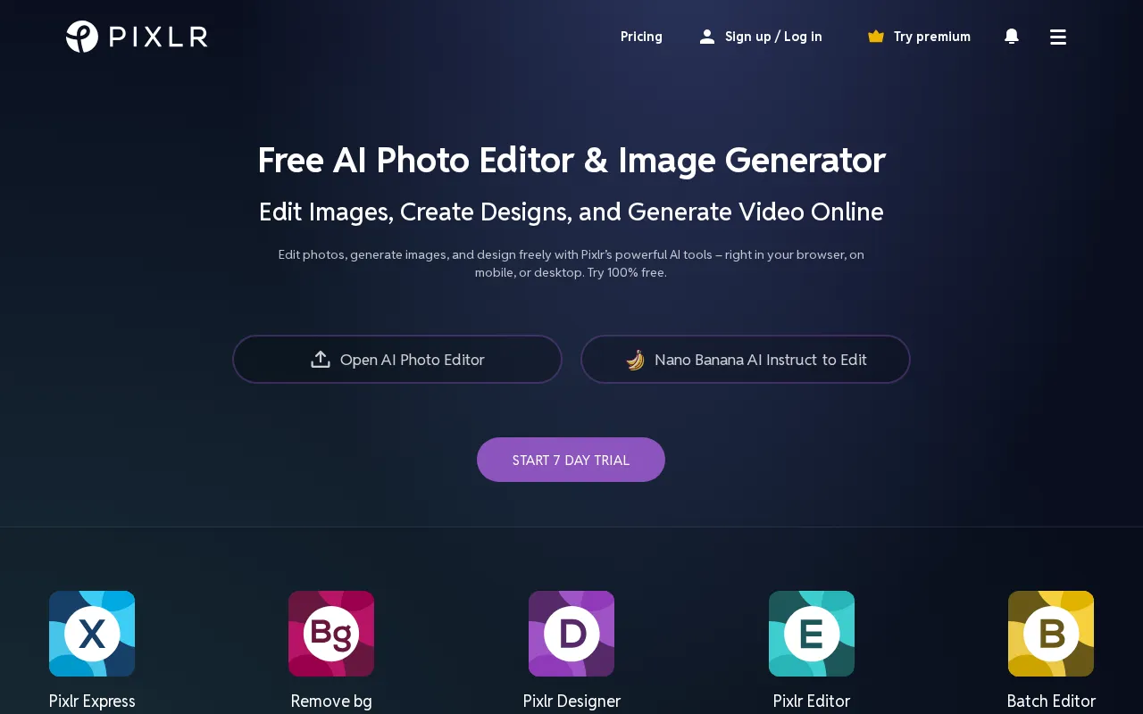 Pixlr — preview screenshot
