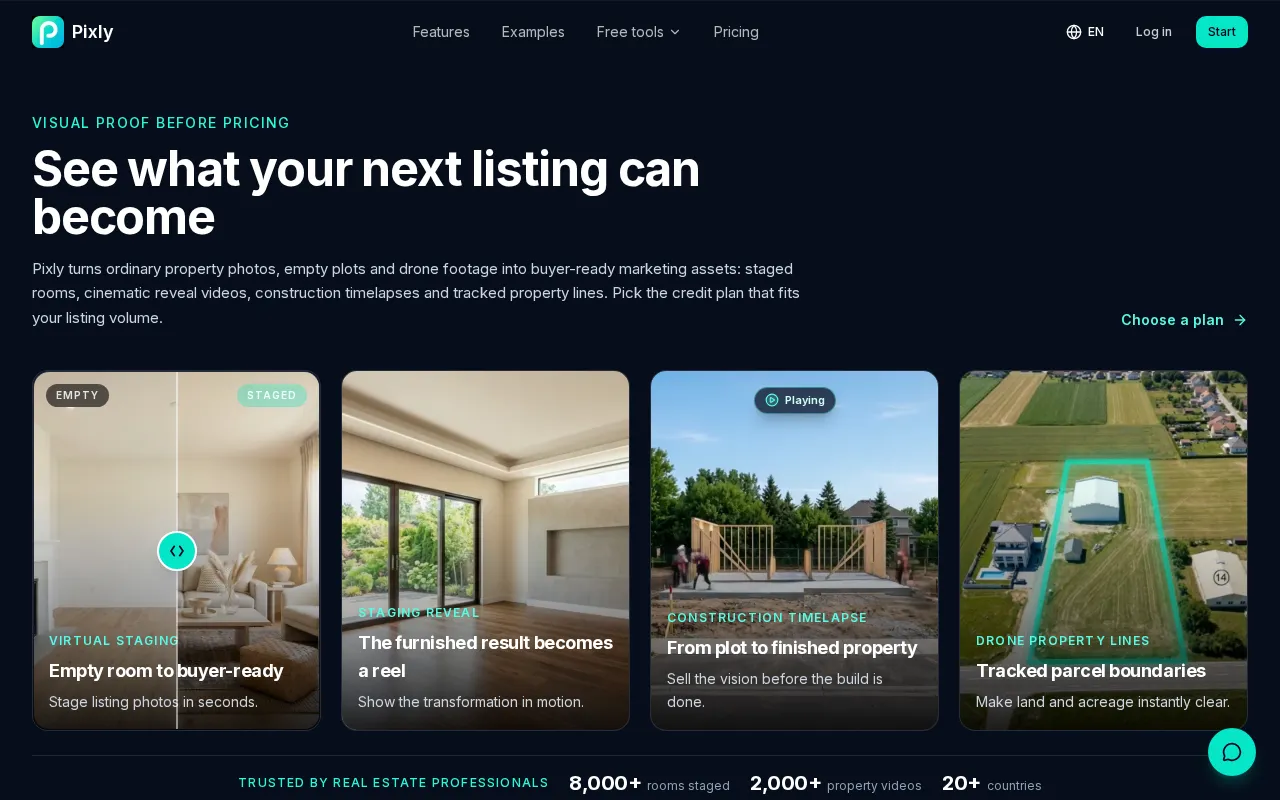 Pixly.app — pricing page
