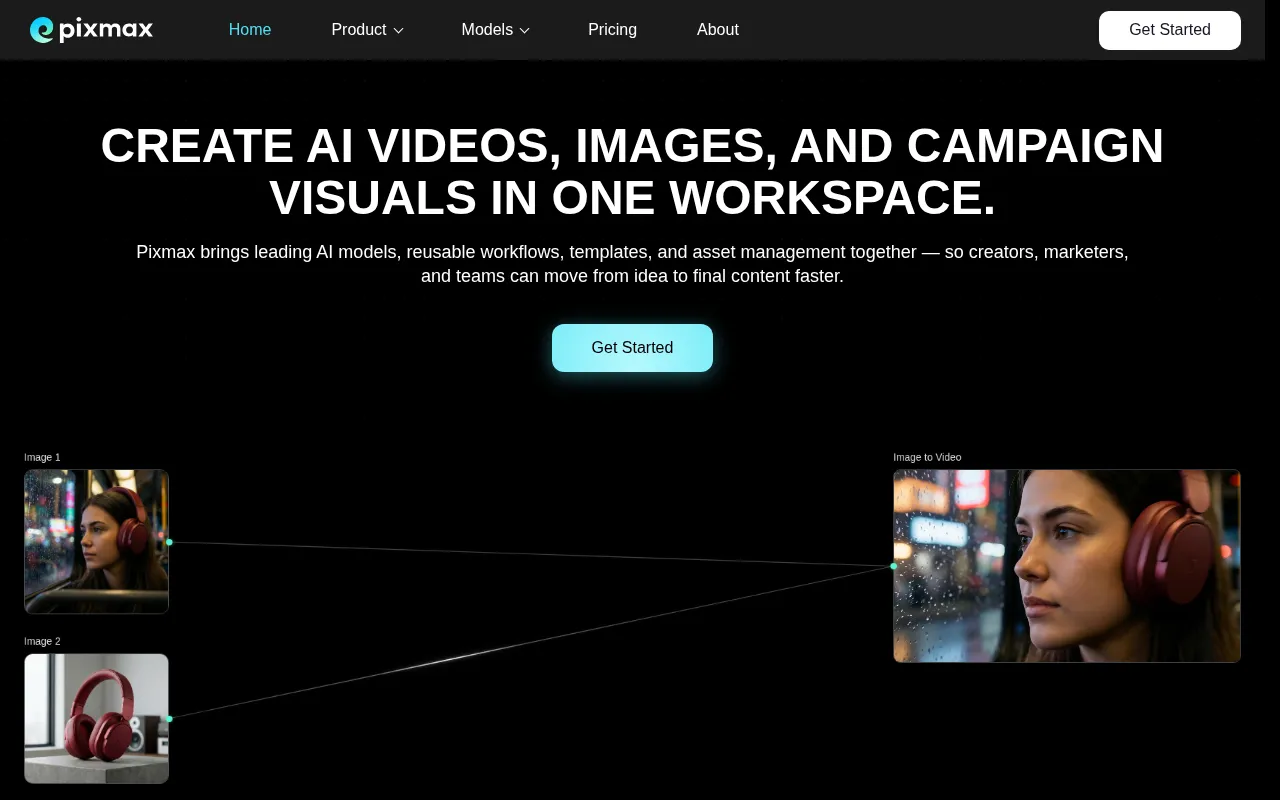 Pixmax AI — preview screenshot