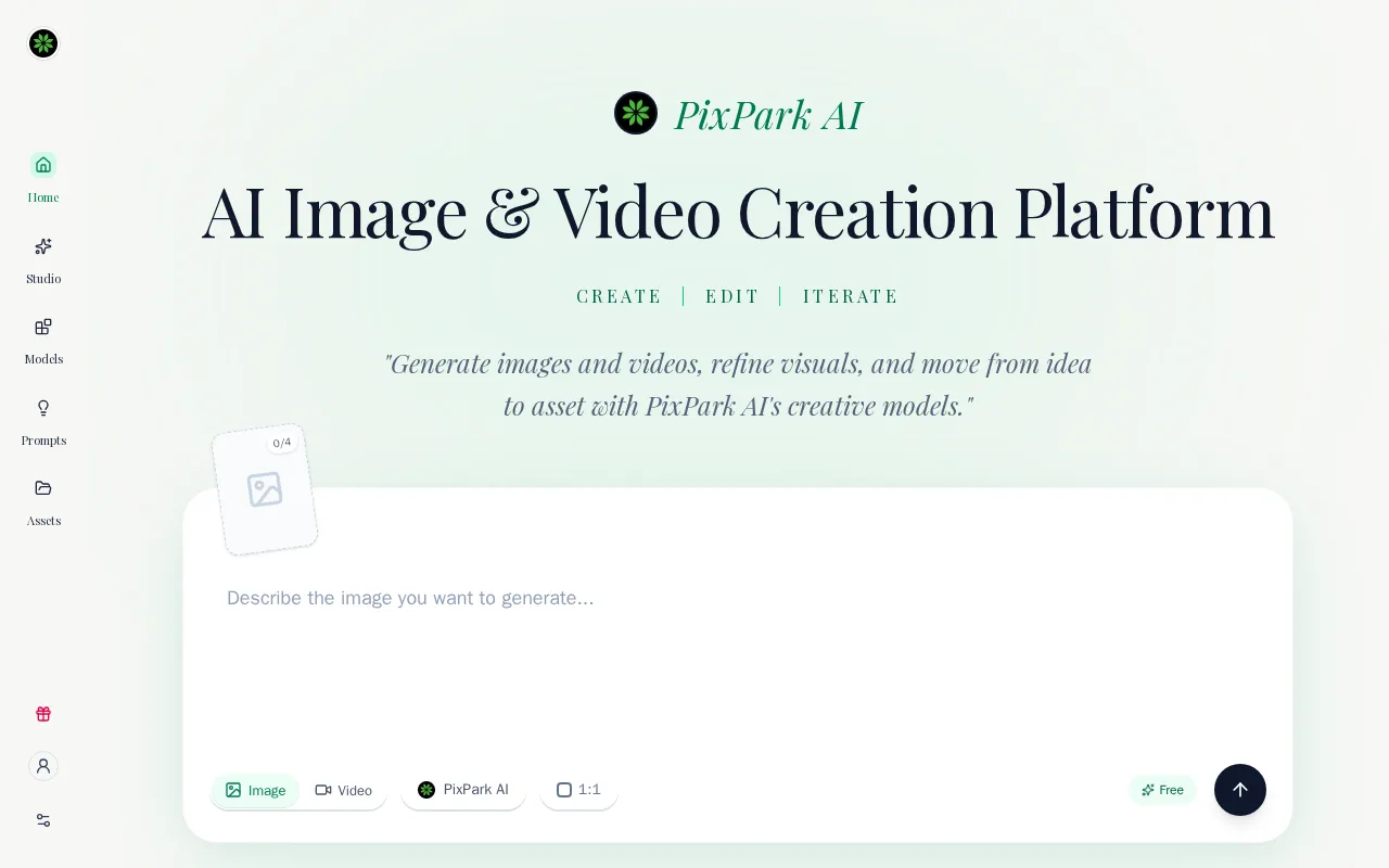 PixPark AI — preview screenshot