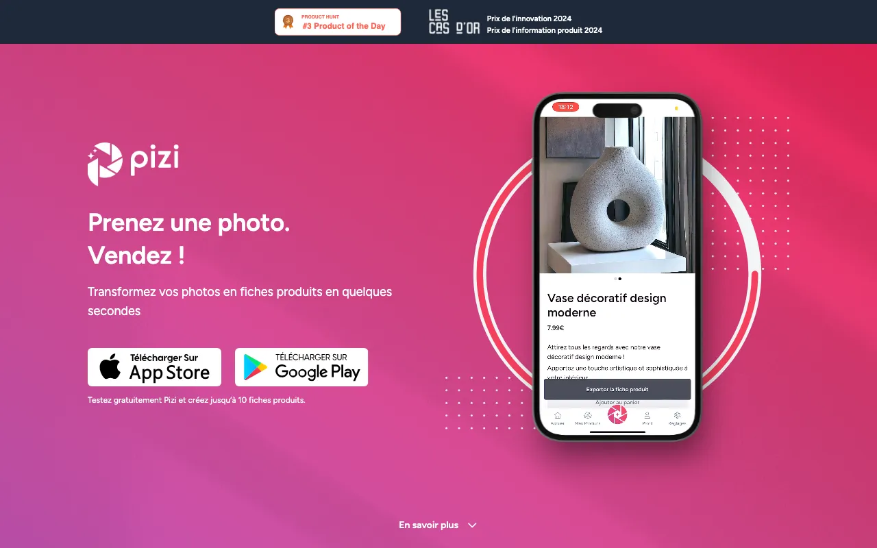 Pizi — preview screenshot