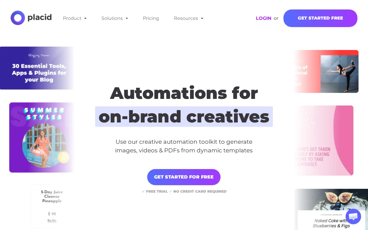 Placid — preview screenshot