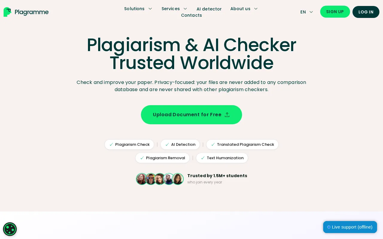 Plagramme — preview screenshot