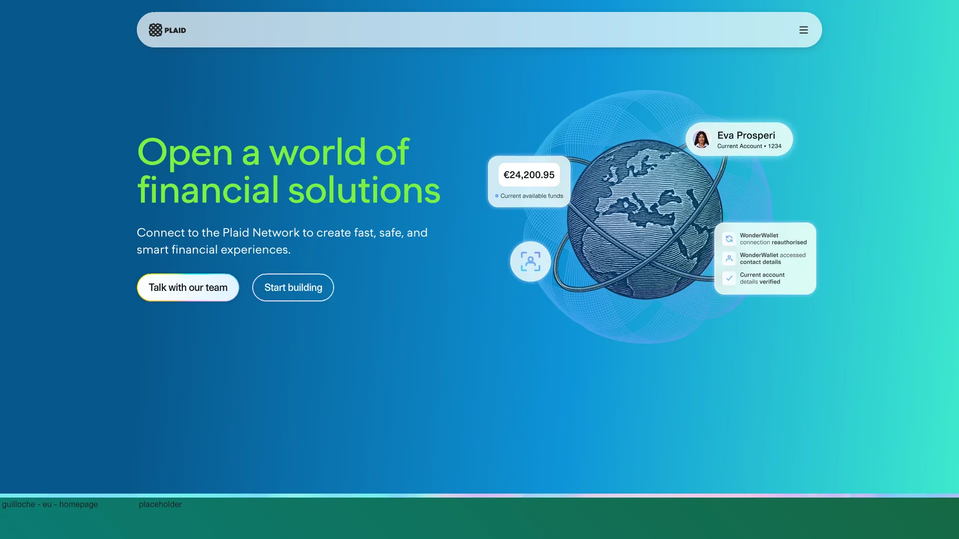Plaid — preview screenshot