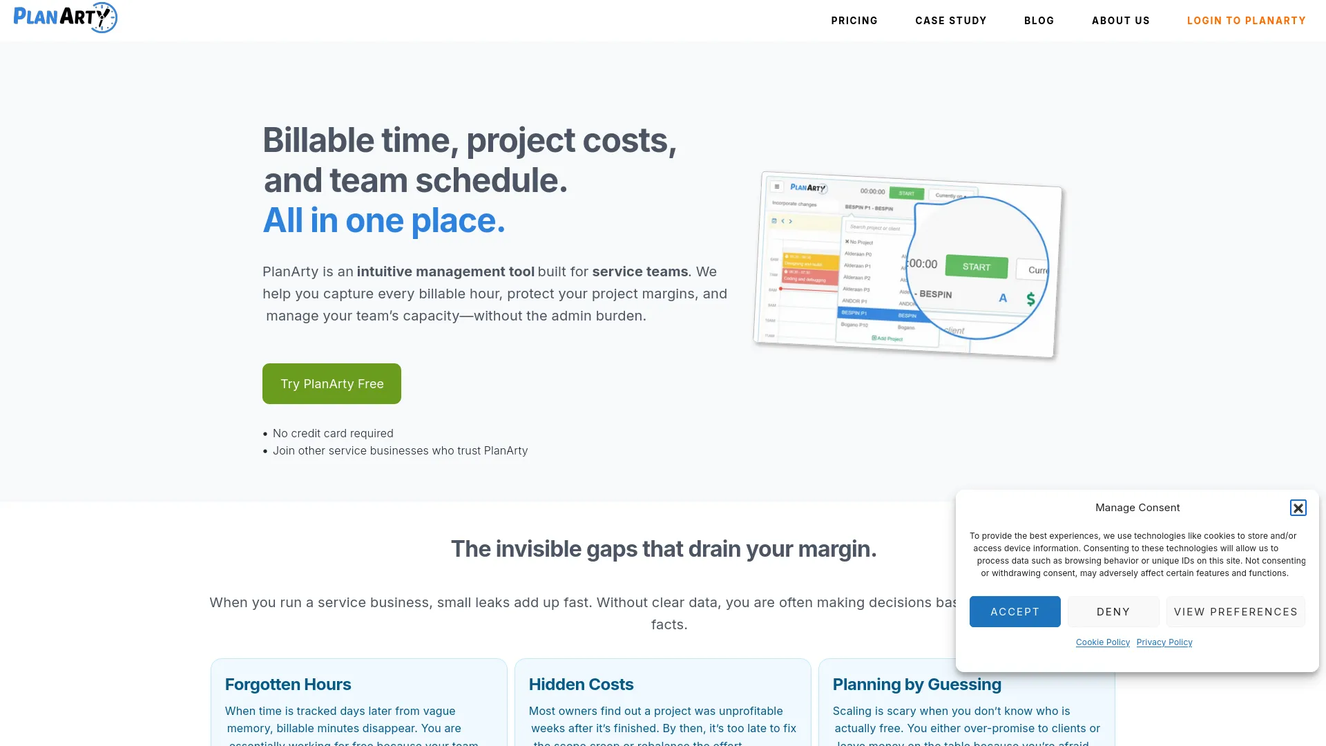PlanArty — preview screenshot
