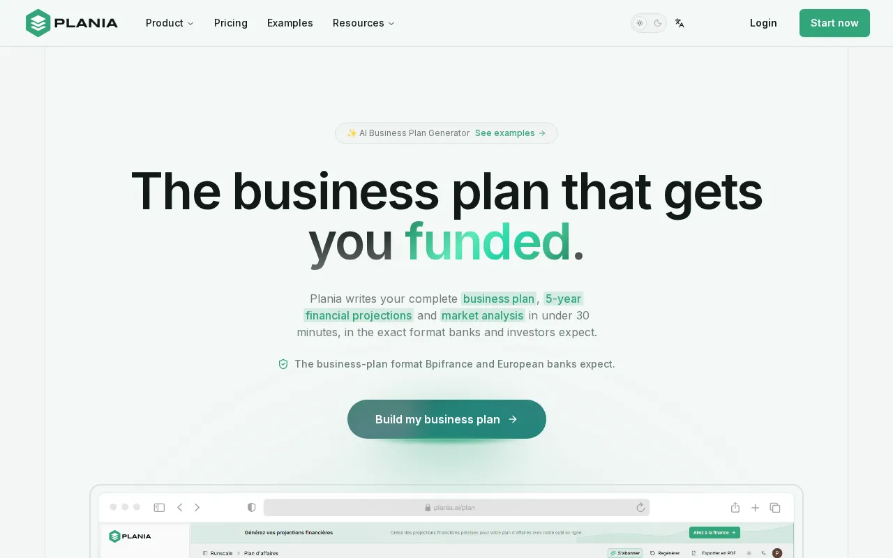 Plania — preview screenshot