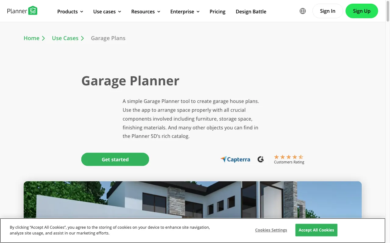Planner 5D — pricing page