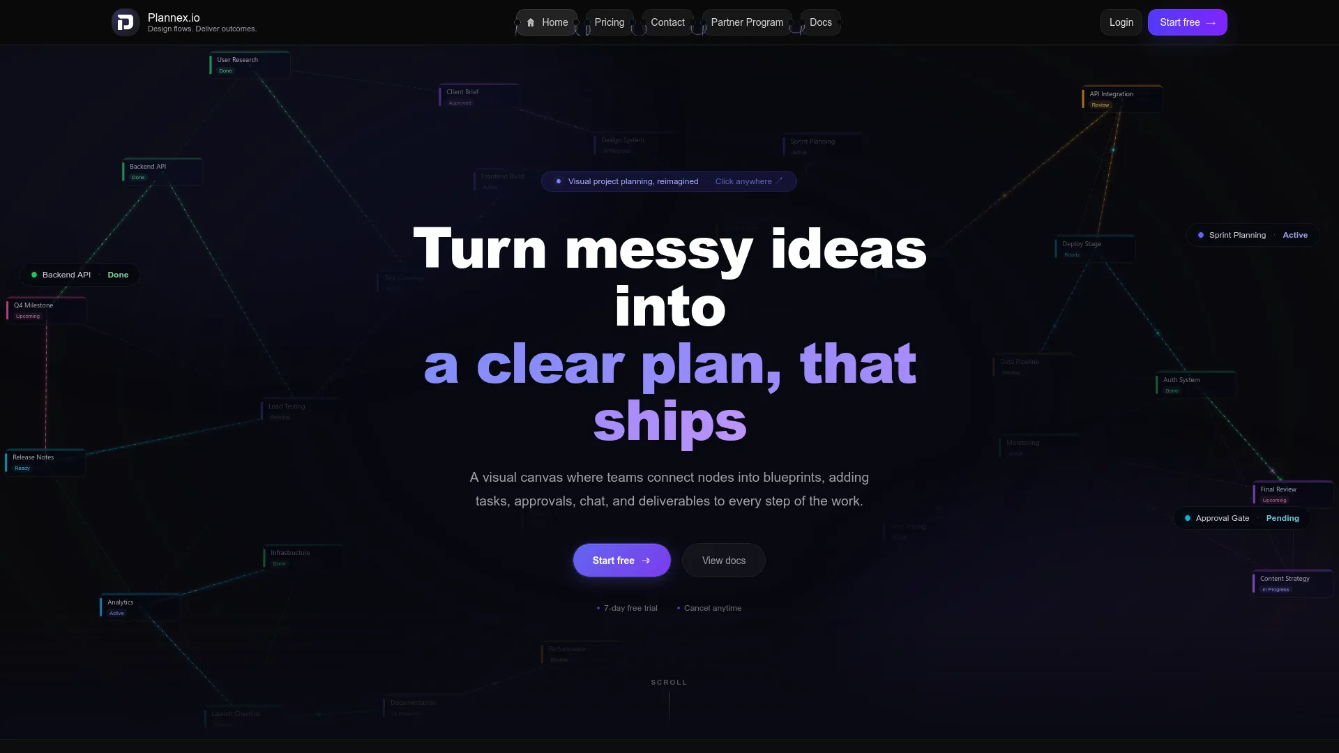Plannex — preview screenshot