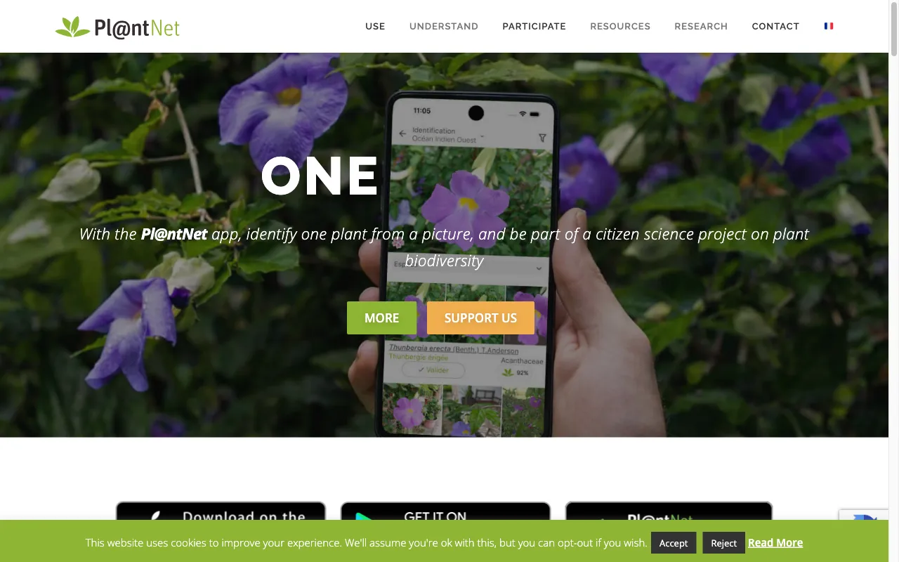 Pl@ntNet — preview screenshot