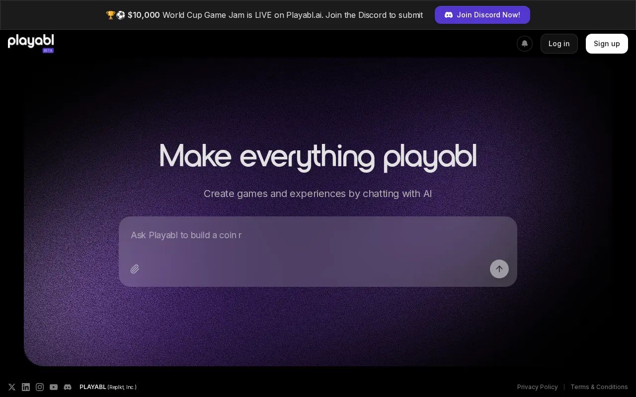 Playabl — preview screenshot