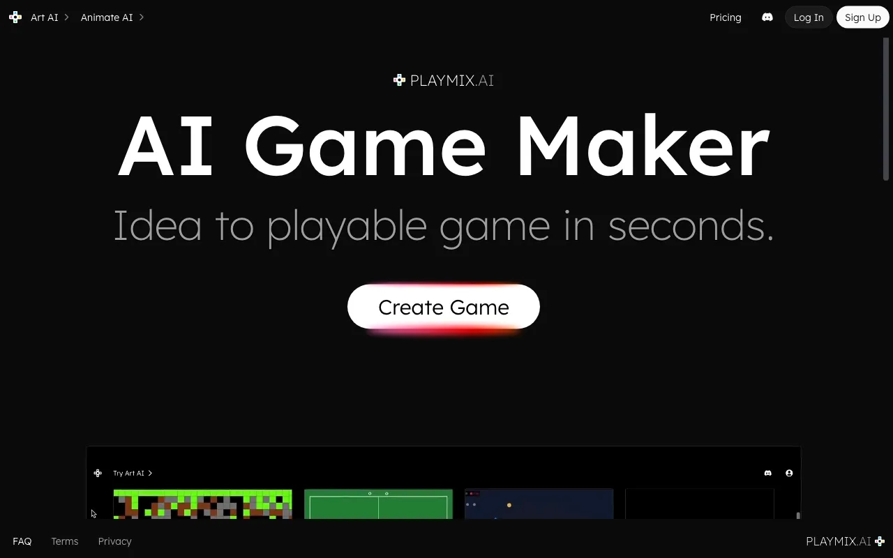 playmix.ai — preview screenshot