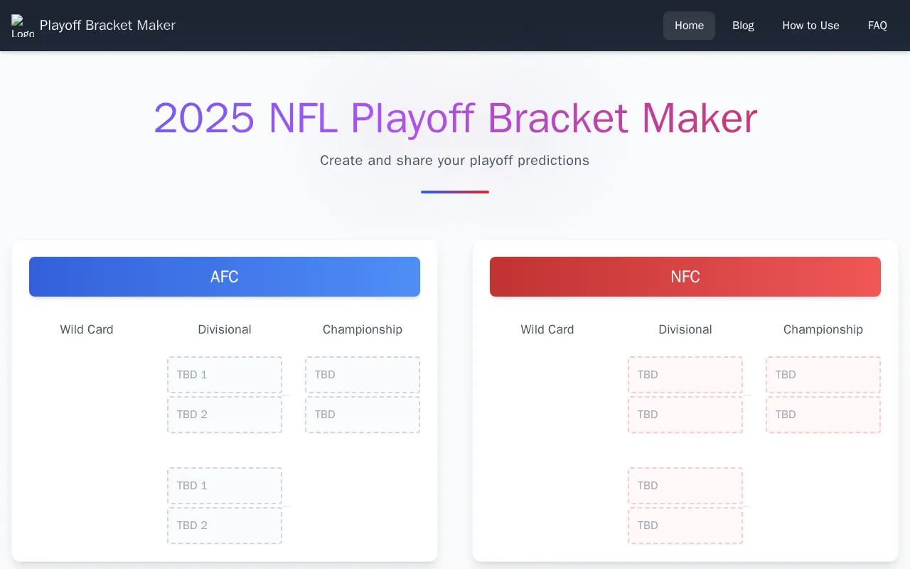 playoffbracketmaker.com — preview screenshot
