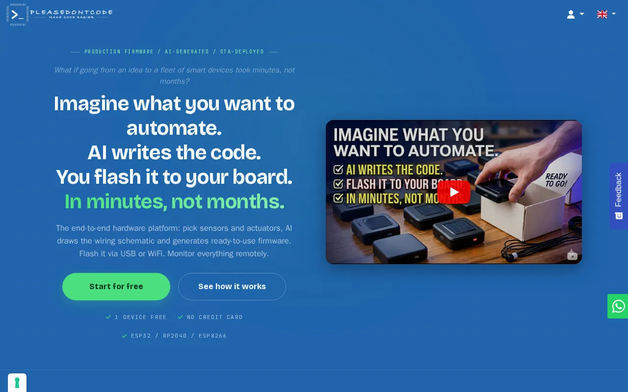 PleaseDontCode — preview screenshot