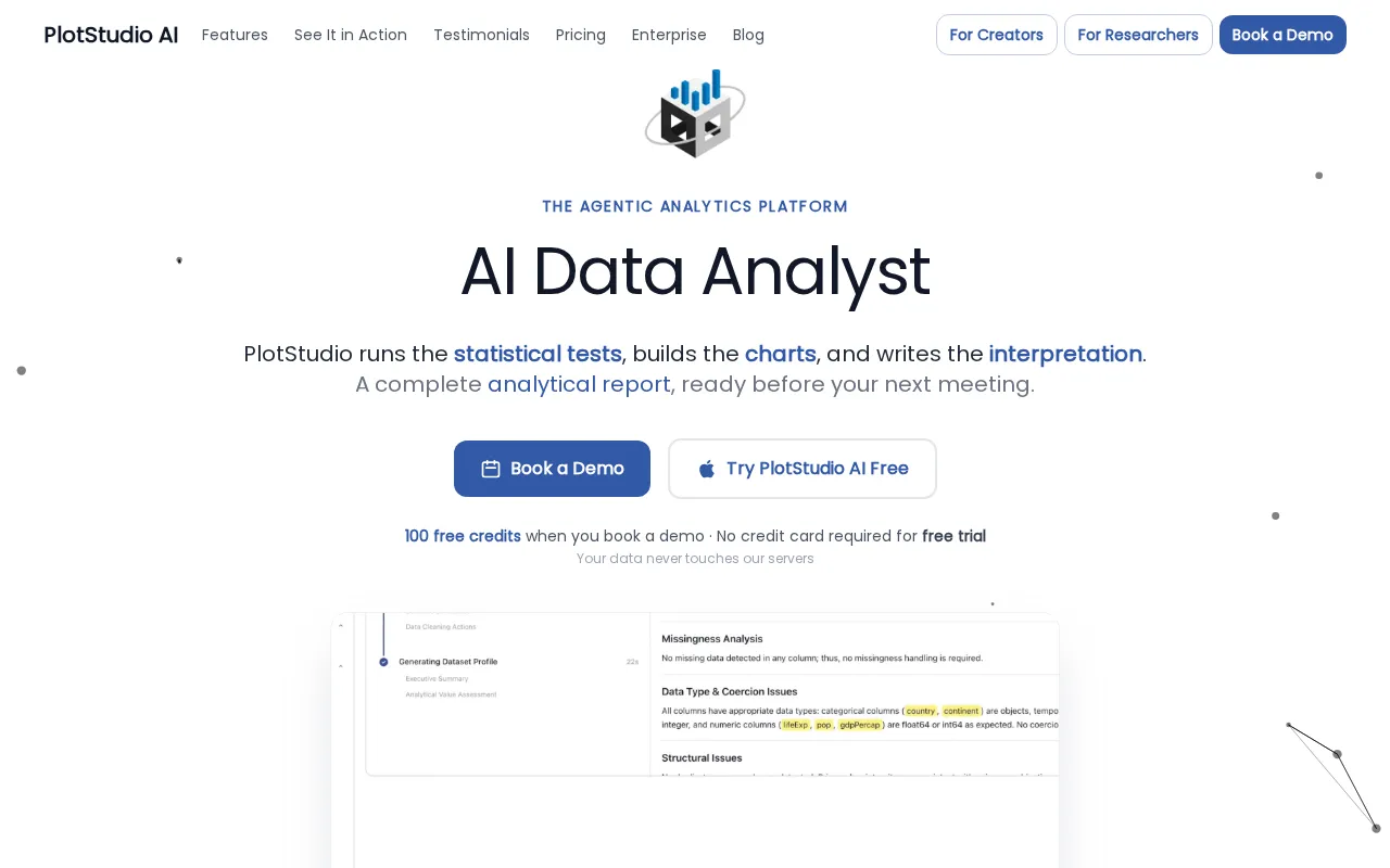 PlotStudio AI — preview screenshot