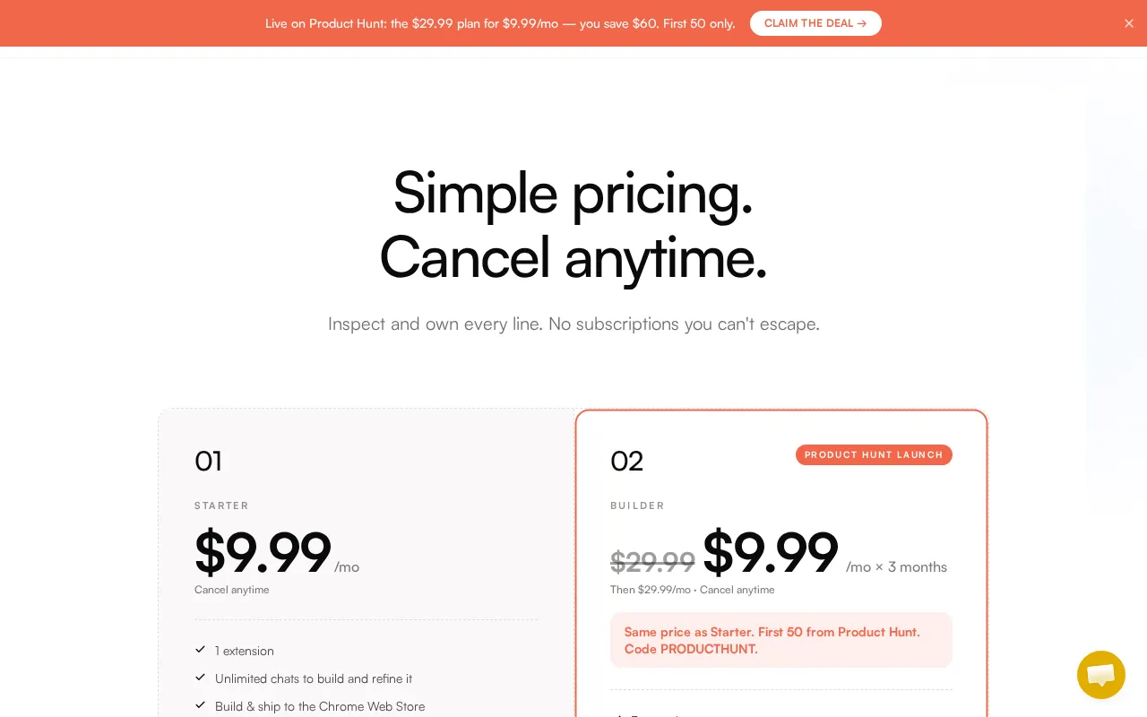 PlugThis — pricing page