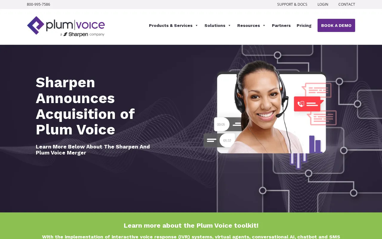 Plum Voice — preview screenshot