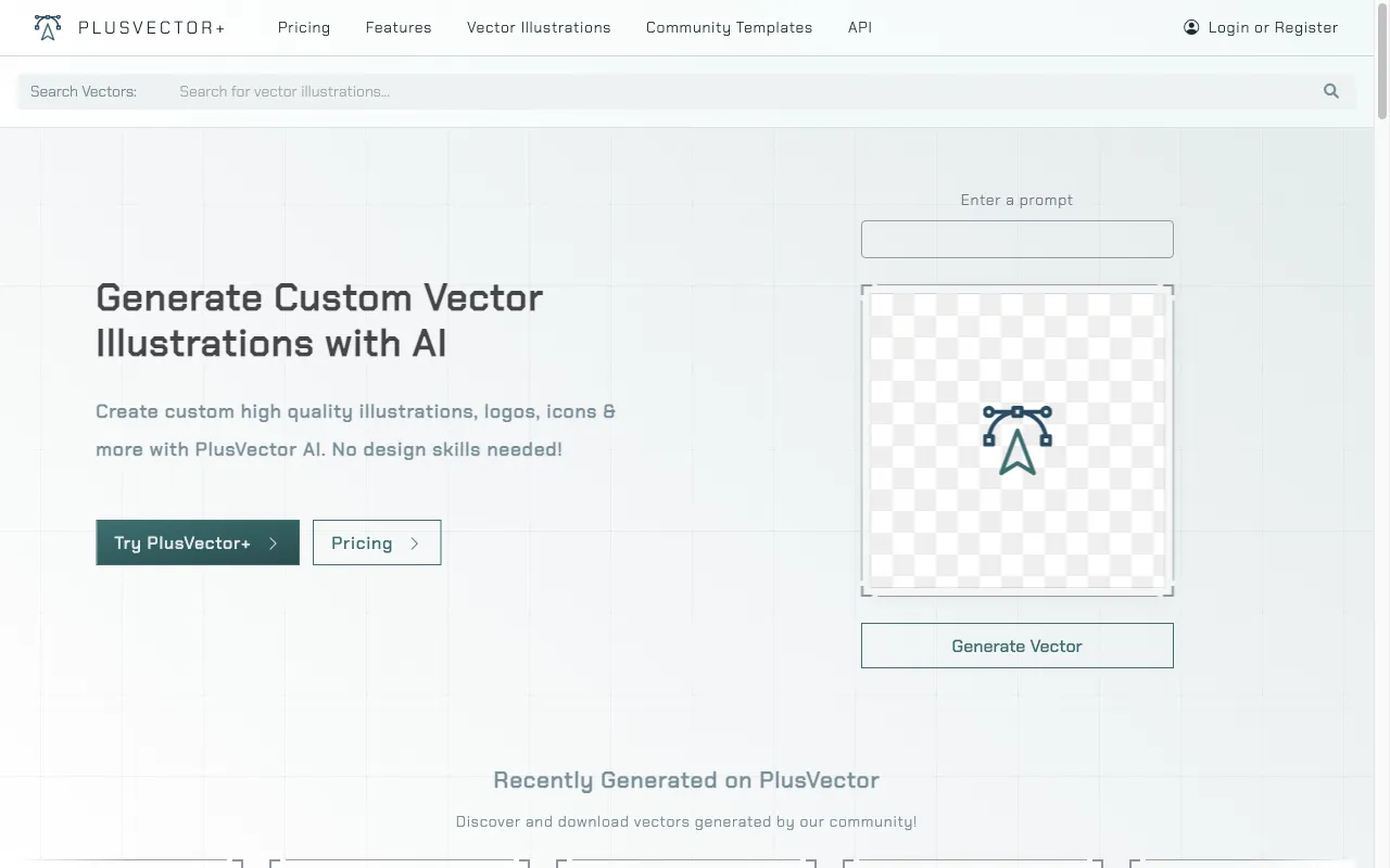 PlusVector — preview screenshot